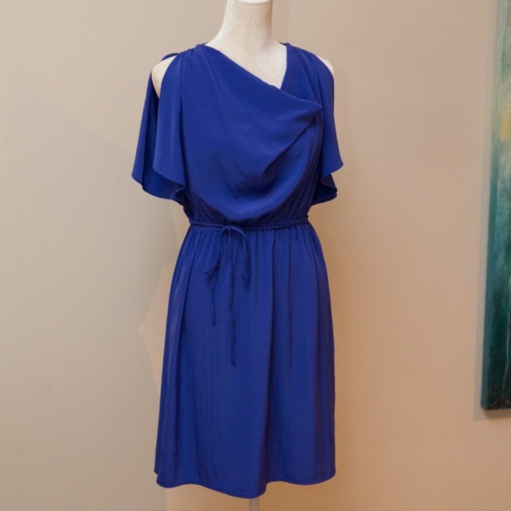 cowl neck dress